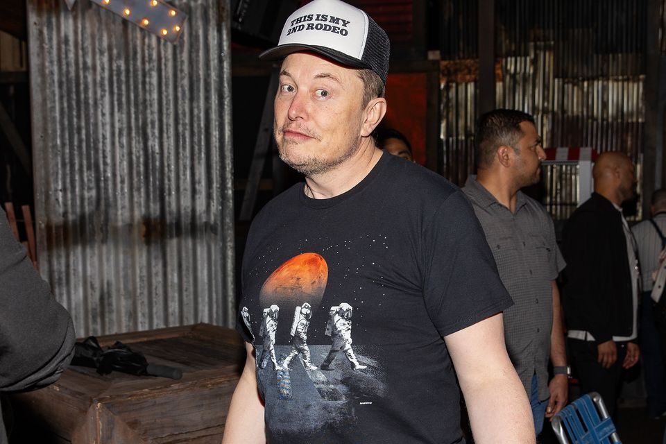 X is down 15pc since Elon Musk took over and drove a significant chunk of users – and almost all major advertisers – away. Photo: Getty Images
