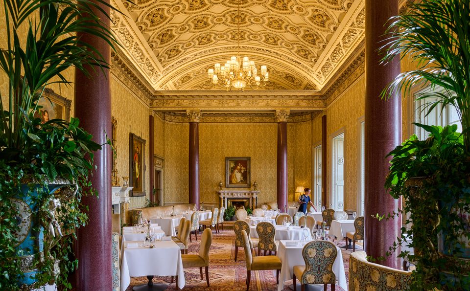 Carton House dining experience in the Morrison Room, on April 25, dinner will be €140 per person, with an optional wine pairing available for €95, see cartonhouse.com