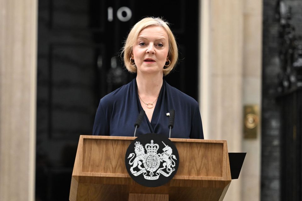 Short stay: Liz Truss would serve only 49 days as prime minister. Photo by Leon Neal/Getty Images