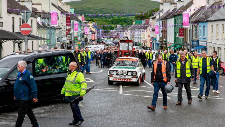 ‘Today is a day for recovering the dignity of Michael Gaine’: Kenmare unites in mourning for beloved farmer who loved music and animals