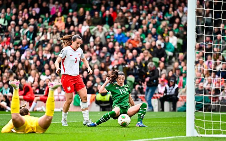 Ireland v Poland, Women’s World Cup qualifier: Girls in Green make it back-to-back wins – as it happened