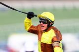 thumbnail: Paul Townend celebrates winning the Gold Cup with Galopin Des Champs.