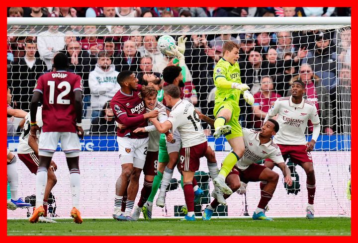 Miguel Delaney: Maybe the biggest VAR decision the game has witnessed helps Arsenal put one hand on the title