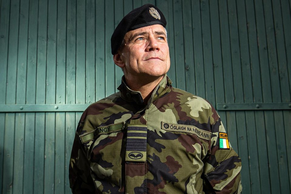Defence Forces chief of staff Lieutenant General Seán Clancy has received the Government leaders' backing to implement change. Photo: Mark Condren