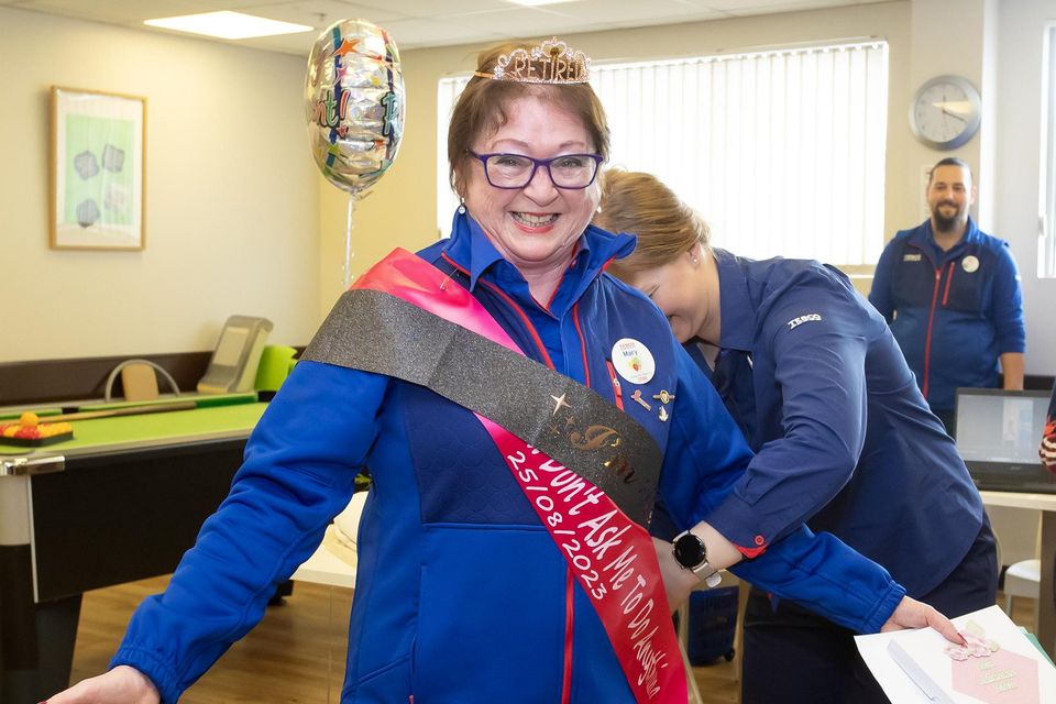 Enniscorthy woman retires from Tesco New Ross having raised over