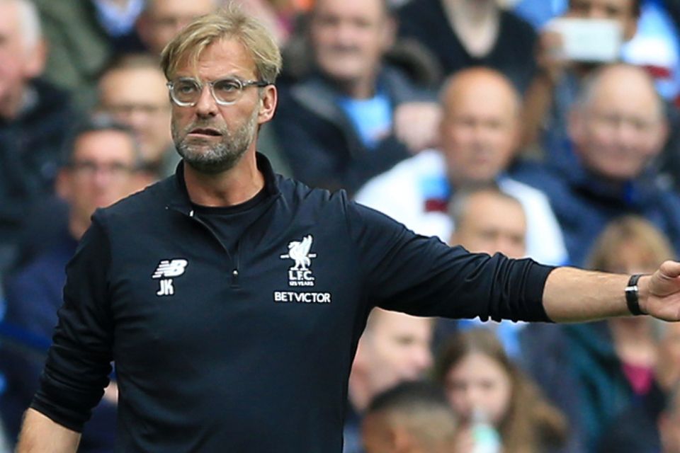 Liverpool manager Jurgen Klopp wants his players to carry on attacking