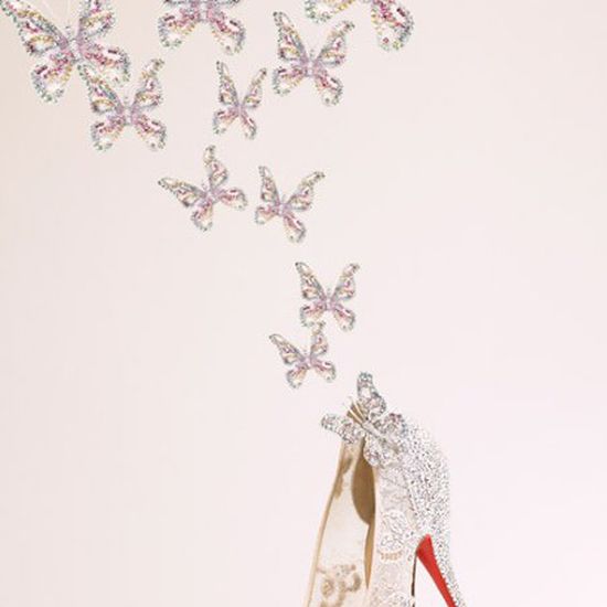 Christian Louboutin Unveils Cinderella Glass Slipper