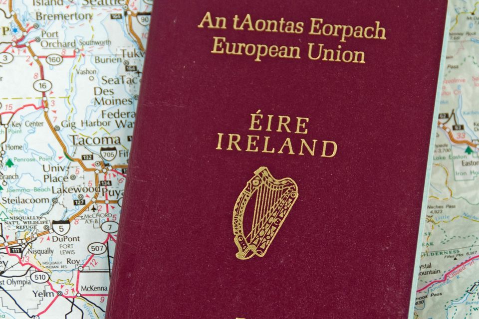 Opening doors: An Irish passport allows more freedom of movement than one from the UK