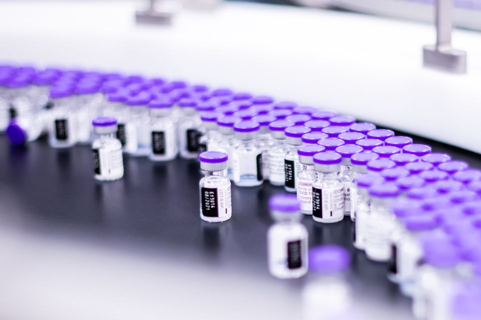 Pfizer, which co-developed a Covid vaccine with BioNTech, is among the pharma companies with a major presence in Ireland. Photo: Pfizer