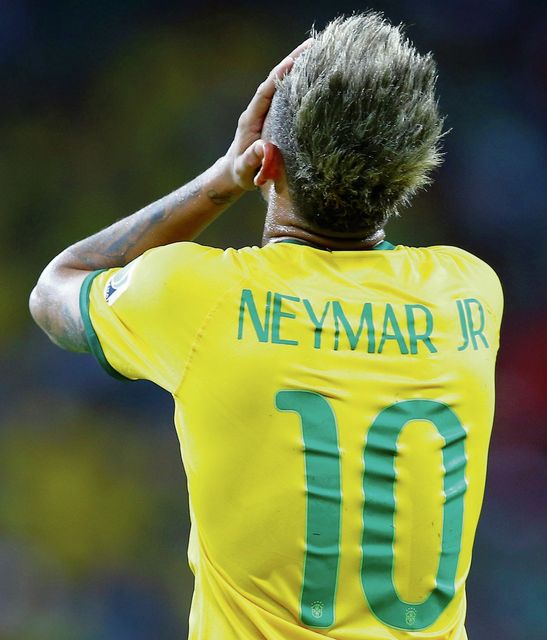 Neymar of Brazil