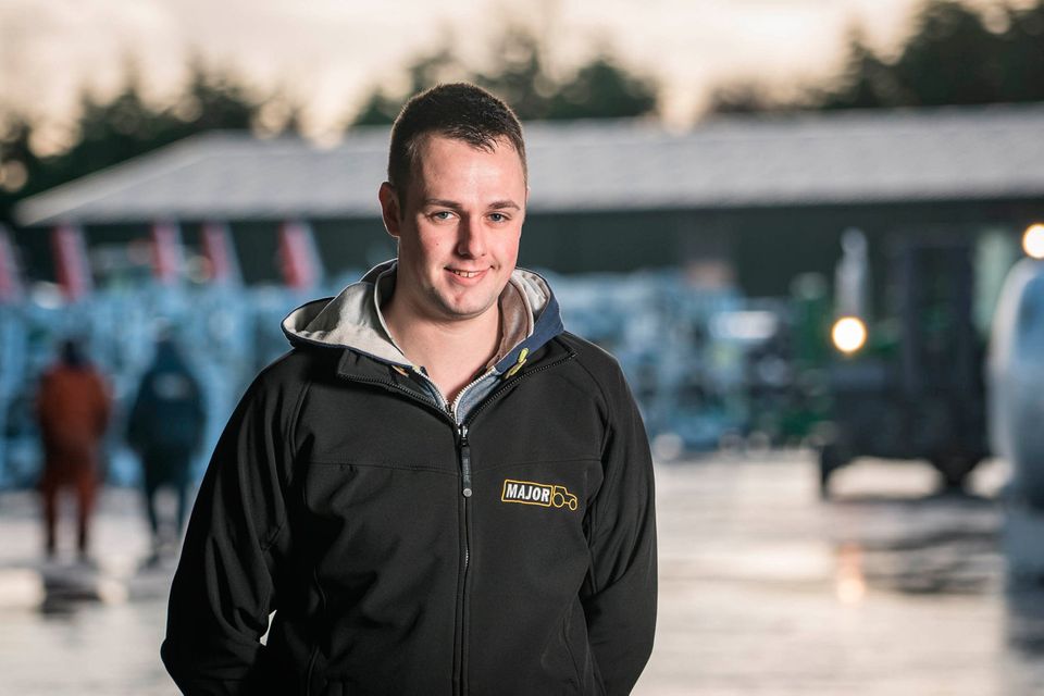 Engineering Graduate Shane Reape working in Major Equipment International Ltd. in Ballyhaunis, Co. Mayo. Photo: Keith Heneghan
