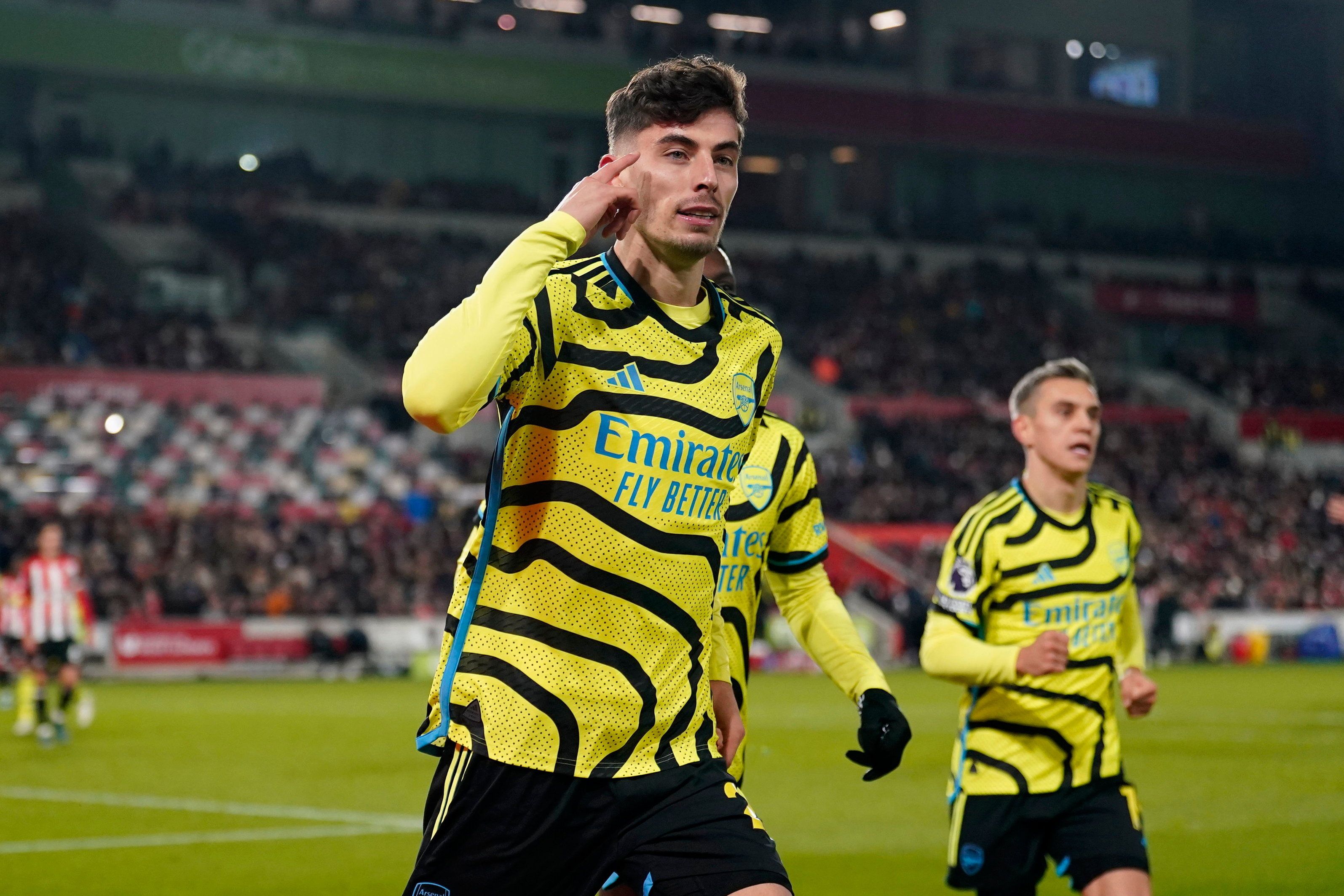 Brentford 0-1 Arsenal: Super-sub Kai Havertz scores 89th-minute