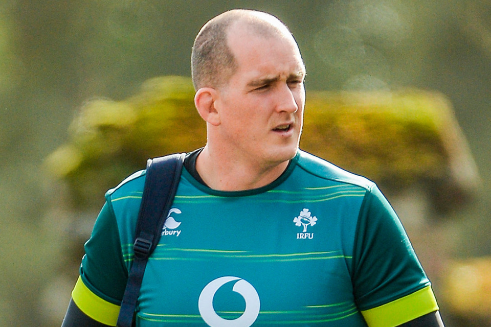Devin Toner arriving for Irish training yesterday Picture: Sportsfile
