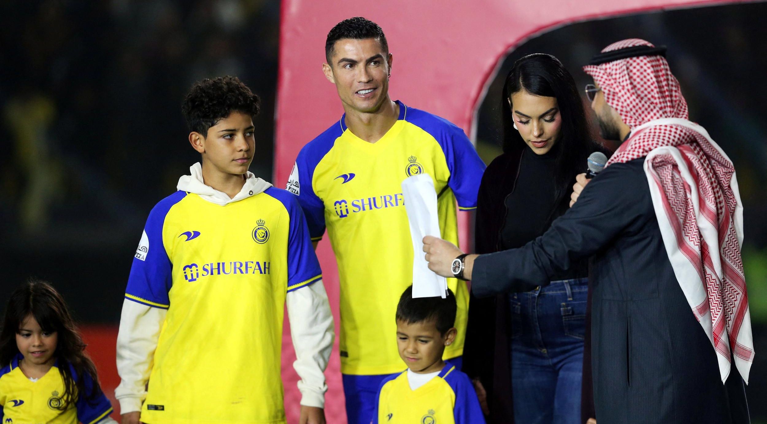 Saudi fans flock to buy Cristiano Ronaldo jersey after Al Nassr deal - in  pictures