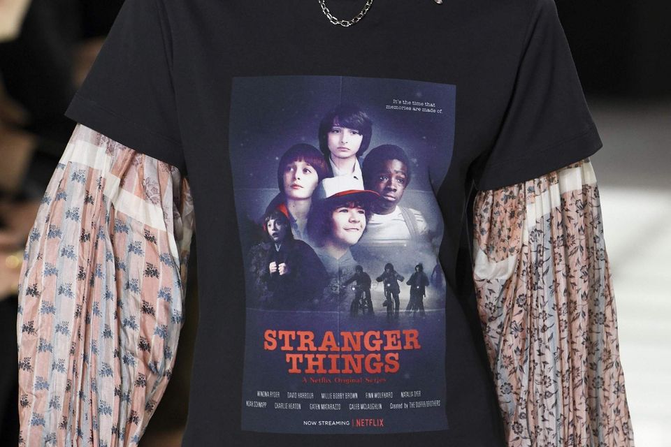 Louis Vuitton Stranger Things t-shirt
