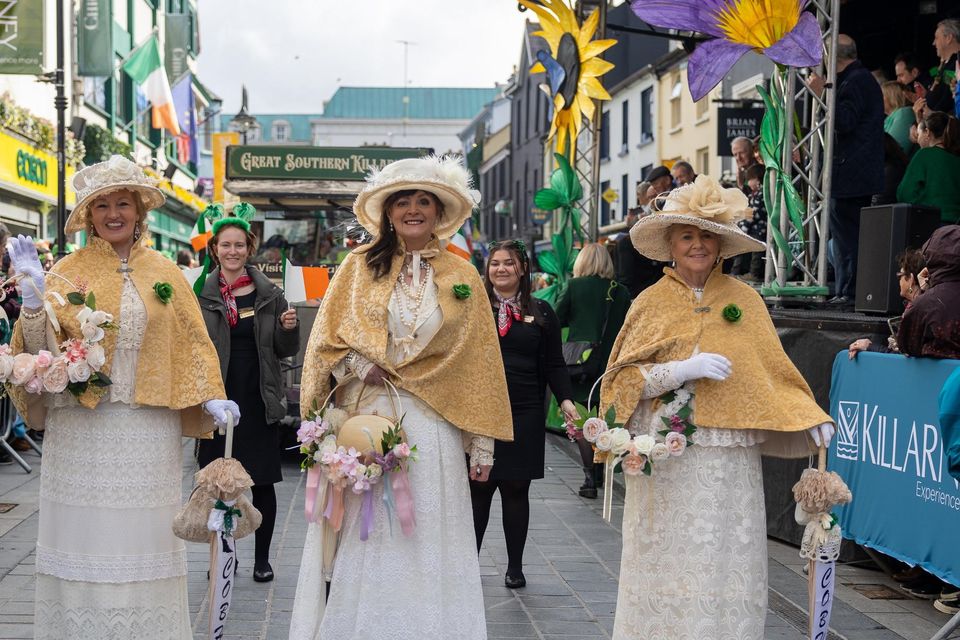 parade in killarney st patricks day 2025