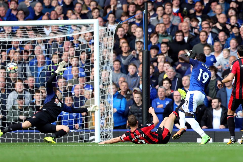 Oumar Niasse was Everton's match-winner