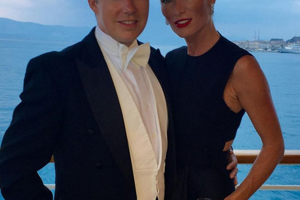 Victoria Smurfit and boyfriend Alistair Ramsden