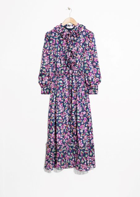 Floral print maxi dress, €125, & Other Stories