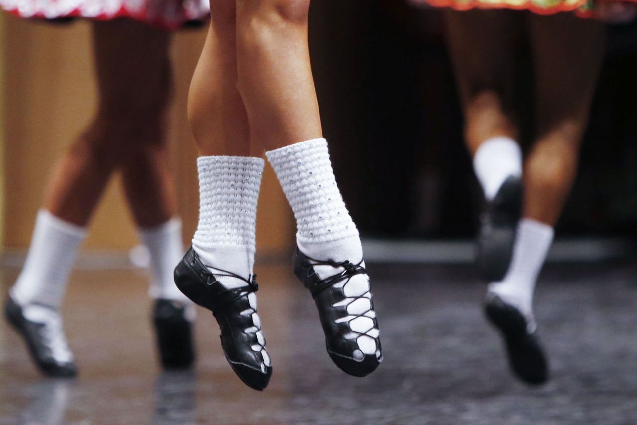 Feis Mates Stay-Ups Championship Length Irish Dance Socks