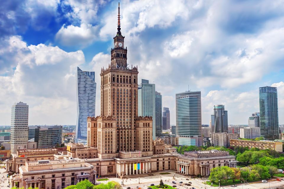 Warsaw, capital of Poland – which joined the European Union in 2004