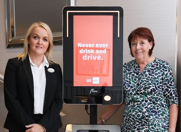 Hotel in Mayo leads the way in road safety with Ireland’s first mobile breathalyser device