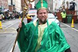 thumbnail: St. Patrick leading the parade.