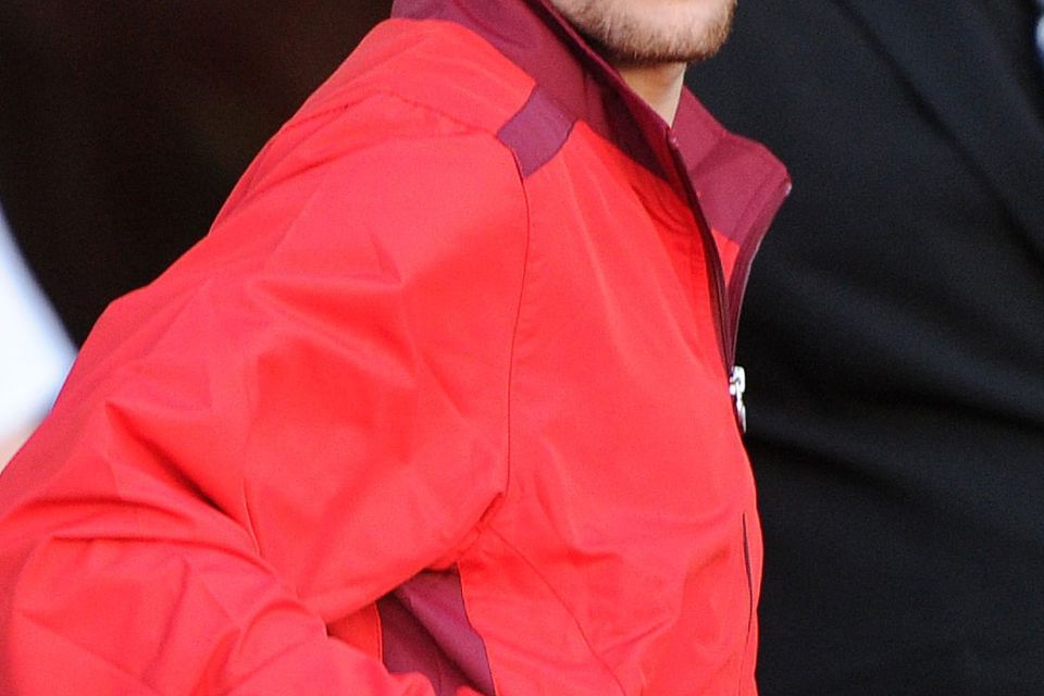 One Direction's Louis Tomlinson arriving at the Keepmoat Stadium, Doncaster