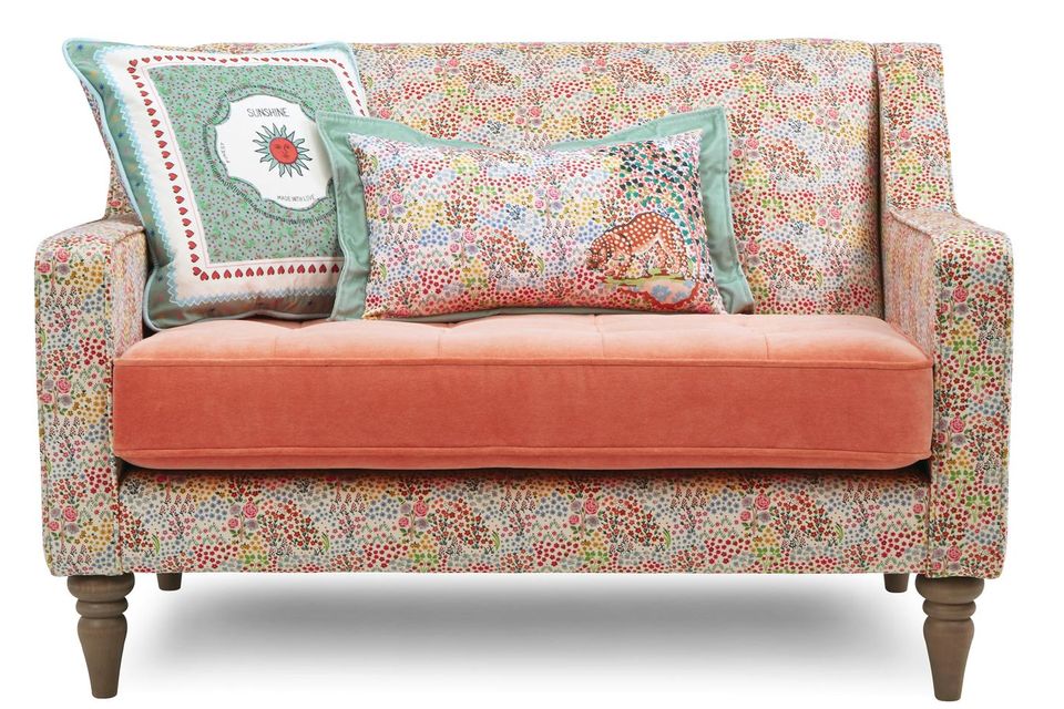Two-seater sofa, €1,429, DFS; dfs.ie