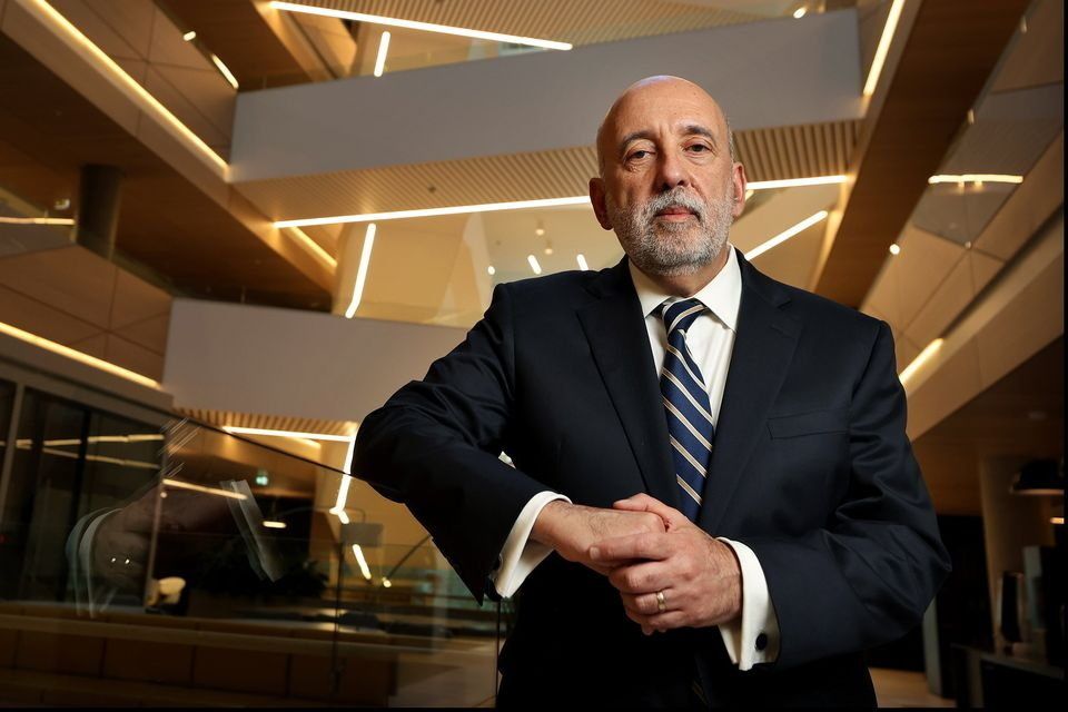 Central Bank Governor Gabriel Makhlouf rejected the possibility we could see rates cut within months. Photo: Steve Humphreys
