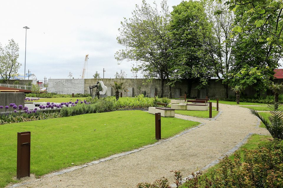 Dublin Port HQ and surrounding gardens in Dublin Port. Photo: Gerry Mooney
