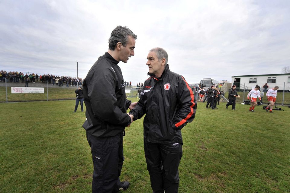 Jim McGuinness and Mickey Harte have a long history in the Ulster Championship