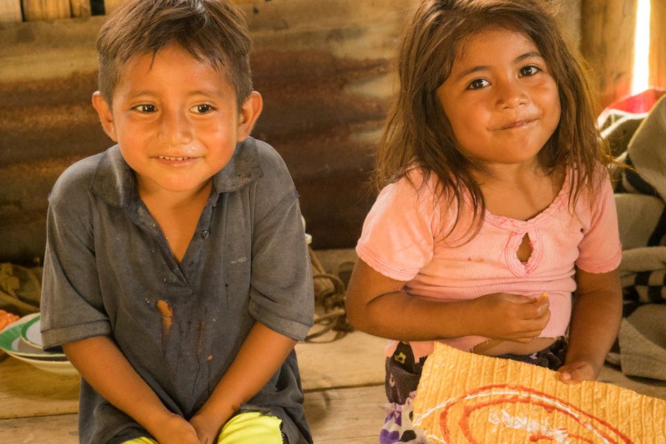 John says: "Education is everything. The Mayan communities hope for a better future for their children so that one day their lives can be free from poverty and marginalisation." Pictured are Gustavo and Maria Cristina Cholom Tut.