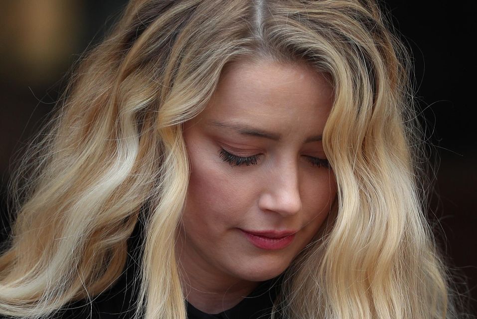Amber Heard (Yui Mok/PA)