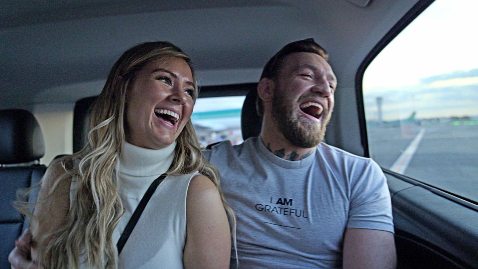 Dee Devlin and Conor McGregor in McGregor Forever. Photo via Netflix