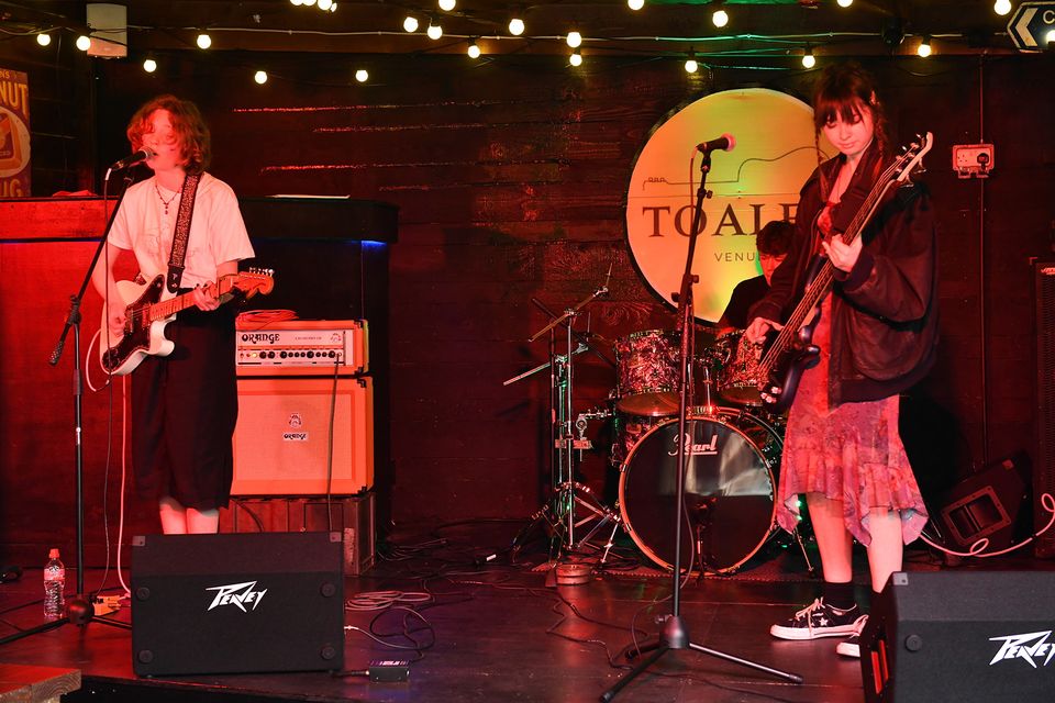 Members of the band 'Thanks Mom' in Toale's Music Venue. Photo: Ken Finegan/www.newspics.ie