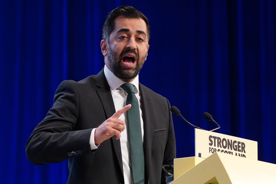 Scotland’s first minister Humza Yousaf is holding key talks. Photo: PA