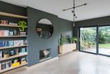 thumbnail: The open-plan living area with sliding doors