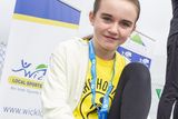thumbnail: Grace Whelan from Blessington No.1 School at the Marathon Kids Run in Ballymore Eustace GAA. Photo: Michael Kelly