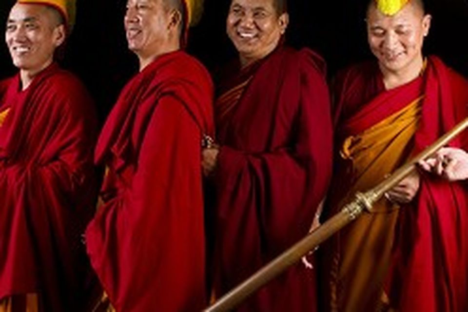 The Gyuto Monks who have landed a record contract with Decca and have been invited to perform at Glastonbury Festival