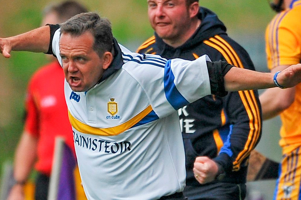 Davy Fitzgerald says he’ll never forget the atmosphere in Wexford Park in 2014. Photo: Dáire Brennan/Sportsfile
