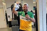 thumbnail: Shane Lowry wears his Offaly colours after his county's success in the All-Ireland U-20 hurling championship