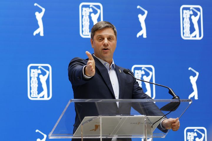 PGA Tour chief promises DP World Tour will not go the way of LIV, allaying Rory McIlroy’s fears