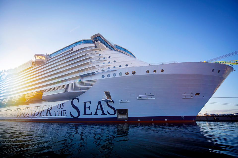 Royal Caribbean's 'Wonder of the Seas' will launch on March 4, 2022, in Fort Lauderdale, Florida, before sailing to the Mediterranean in May. Photo: Sigrun Sauerzapfe aka SIGGI.
