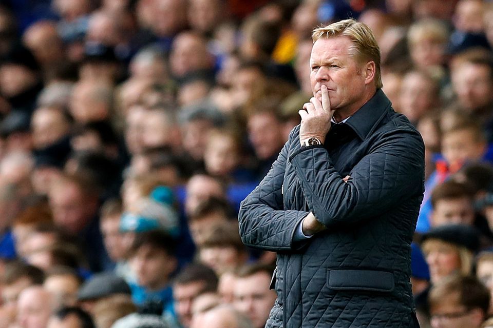 A 5-2 defeat to Arsenal at Goodison Park increased the pressure on Everton boss Ronald Koeman