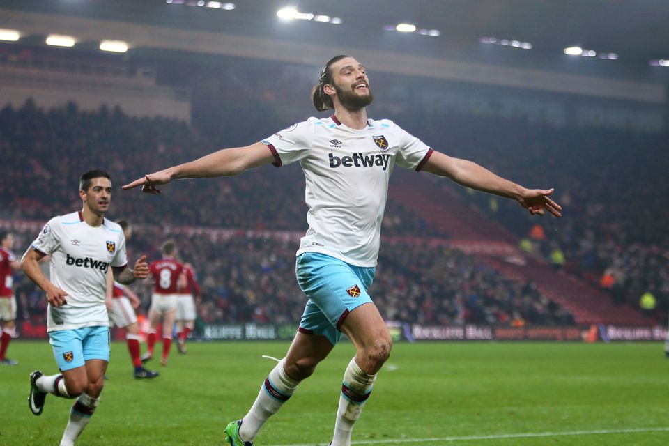 Andy Carroll continued his fine form at the Riverside