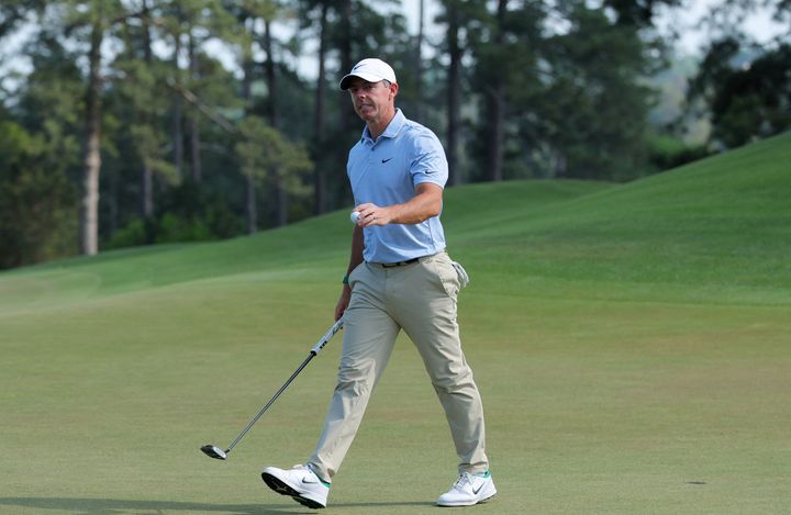 The Masters final round: Rory McIlroy regains lead on back nine at Augusta National