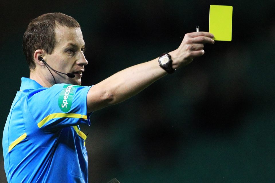 Willie Collum booked 12 players in the feisty clash between Romania and Hungary