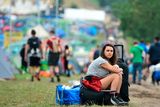 thumbnail: Festival-goers arrive during day one of Glastonbury Festival at Worthy Farm, Pilton on June 26, 2019 in Glastonbury, England.  (Photo by Leon Neal/Getty Images)