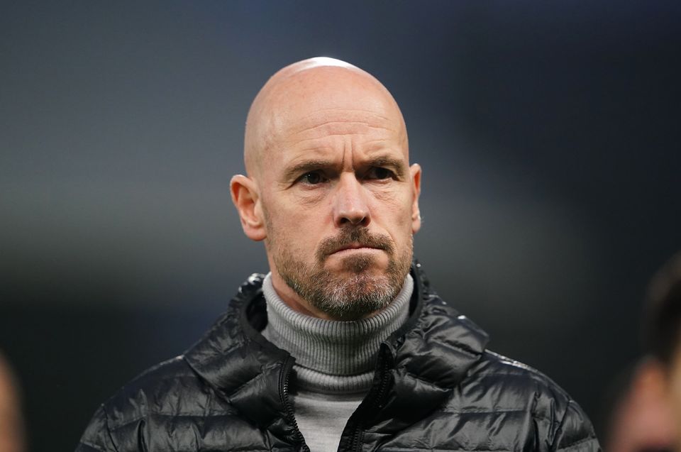 Erik ten Hag has to face up to the absence of Christian Eriksen (Zac Goodwin/PA)